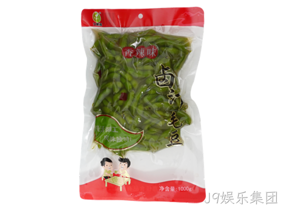 J9娱乐集团卤汁毛豆香辣味1000g